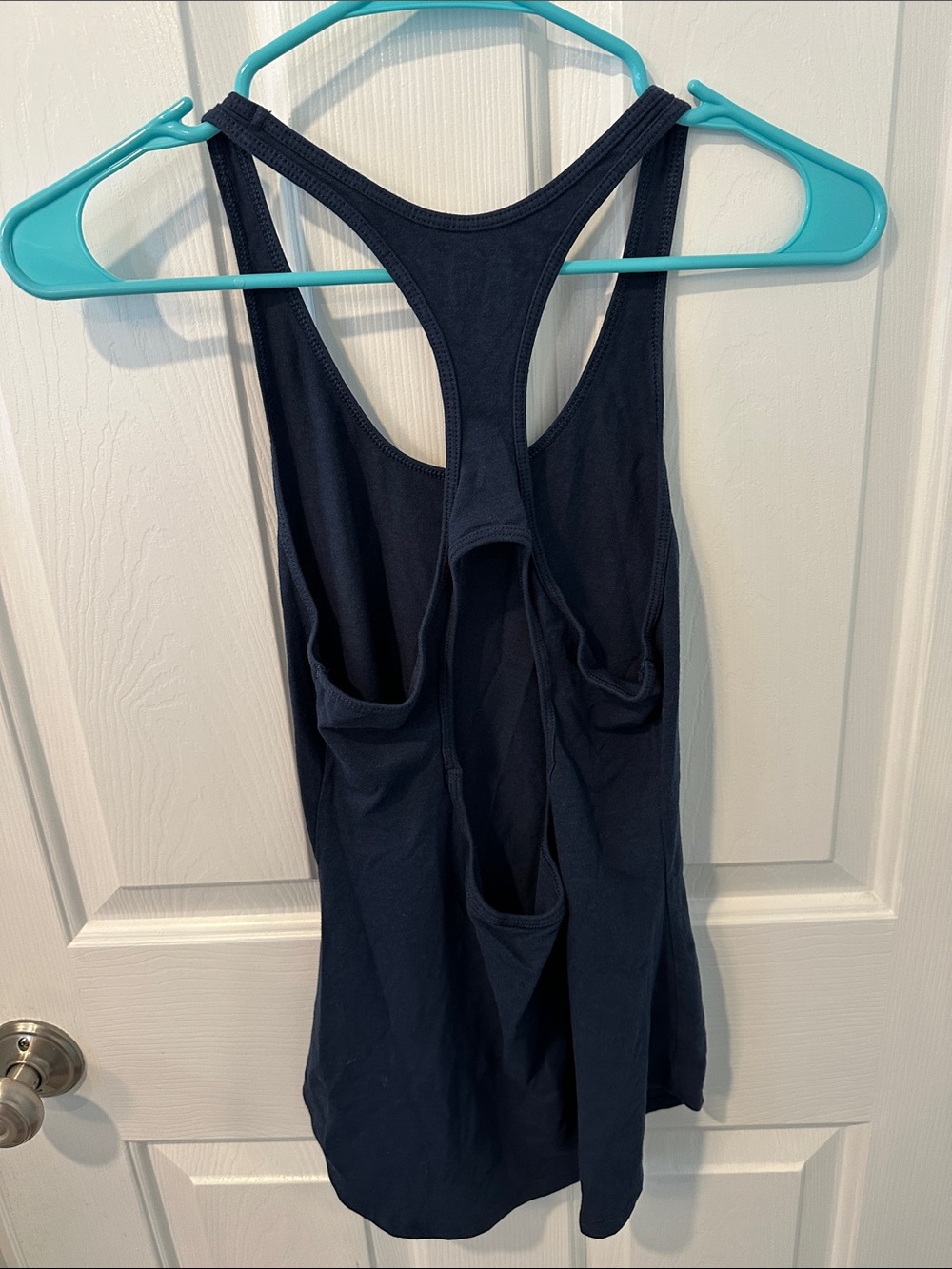 JoyLab Navy Racerback Tank - Picture 2 of 3